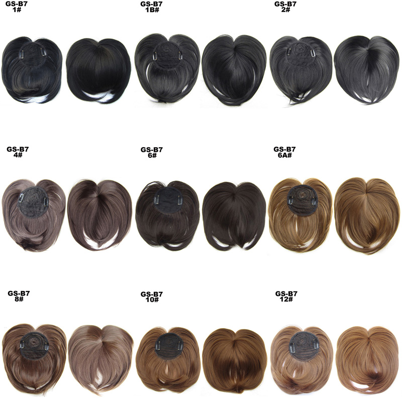 Synthetic Hairpiece Hair Bangs Extension Clip In Hair Ins Hair Fake Fringes