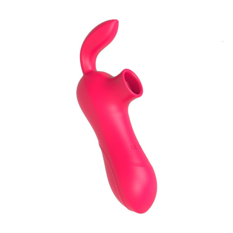 Adult Rechargeable Silicone Vibrating Massager Wand Female Flirting Masturbation Sucking Device Sex Toys