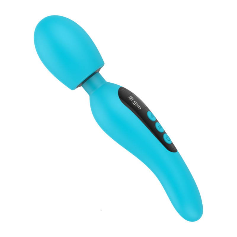 New AV Wand with LCD Display, Heating and Vibrating Function, Female Masturbator, Adult Sex Toy