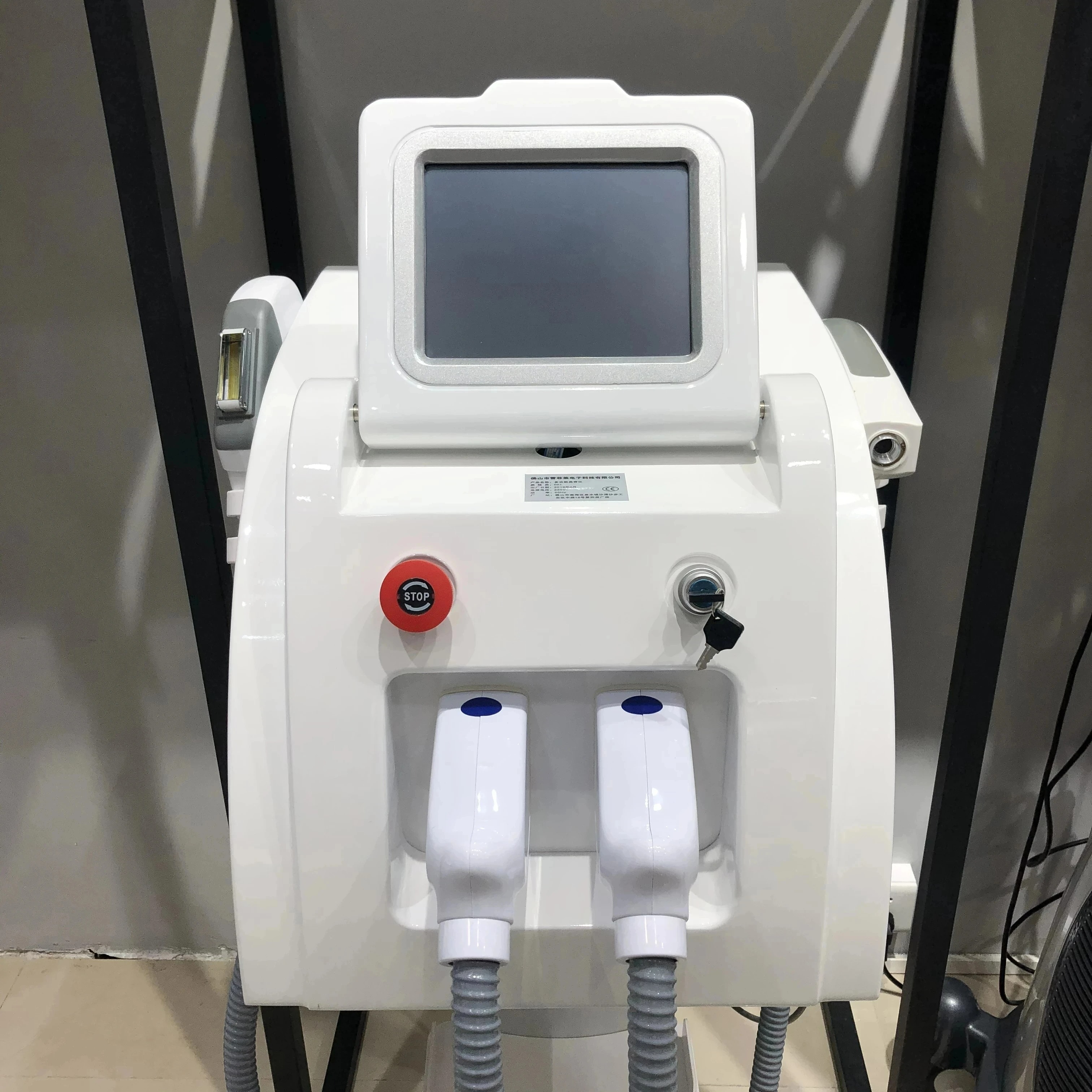 2 In 1 Professional Laser Hair Tatoo Removal Machine IPL OPT Picosecond Laser Device Multifunction Beauty Machine Ice Painless