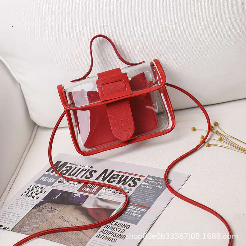 NEW Transparent Jelly Ladies Handbag Female Factory Korean Style Women's Tote Bag