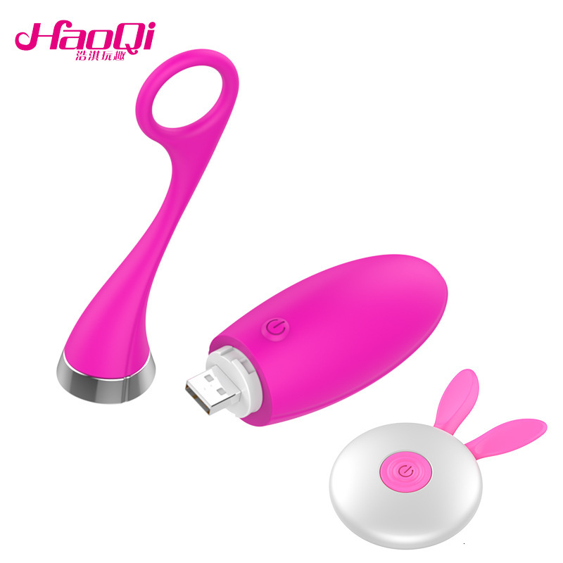 Haoqi Fun Adult Products USB Rechargeable Wireless Remote Control Masturbator Vibrator Sex Toy