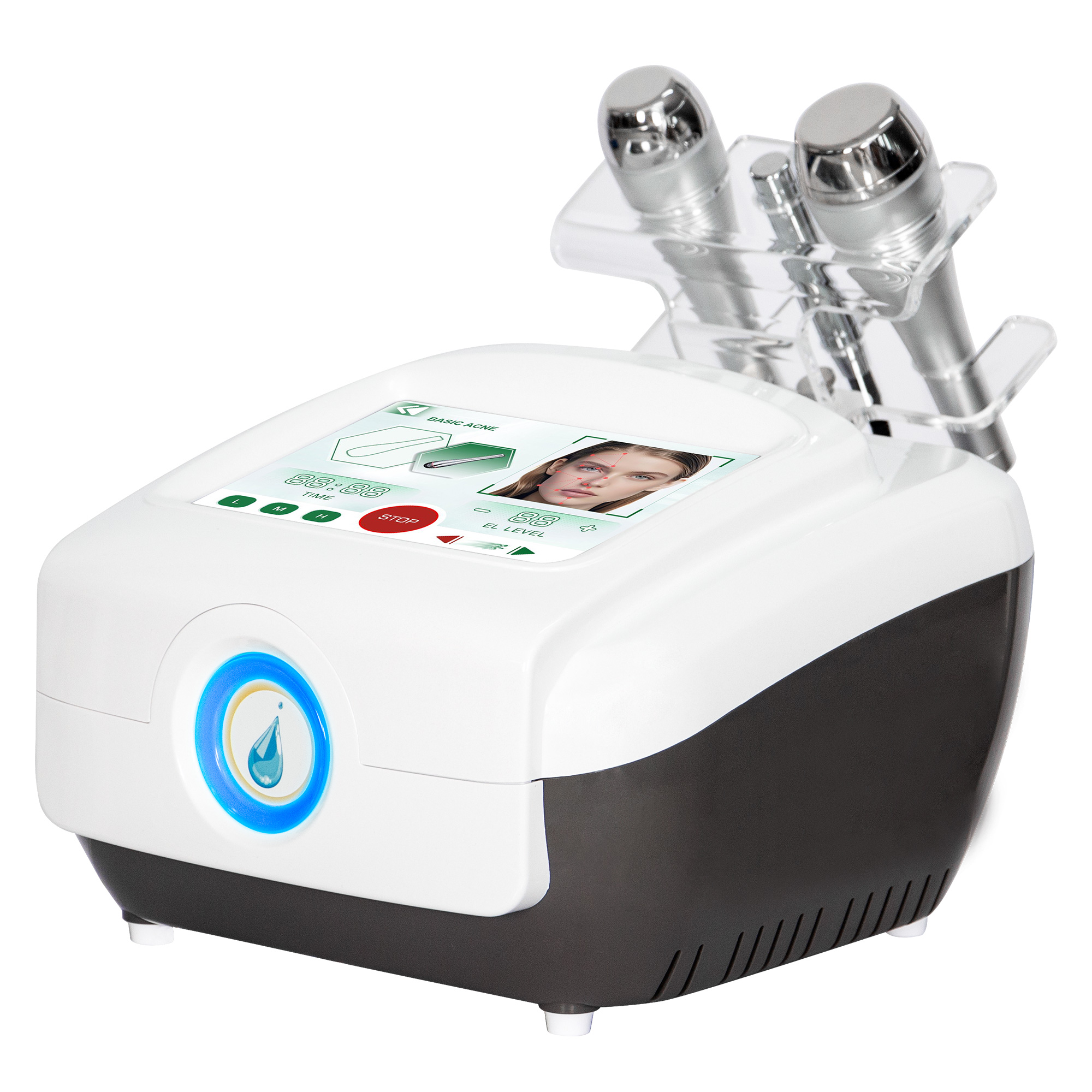 Ultrasonic Cavitation Skin Scrubber Deep Face Cleaning Freckle Removal Electroporation Beauty Tool For Pore Cleansing