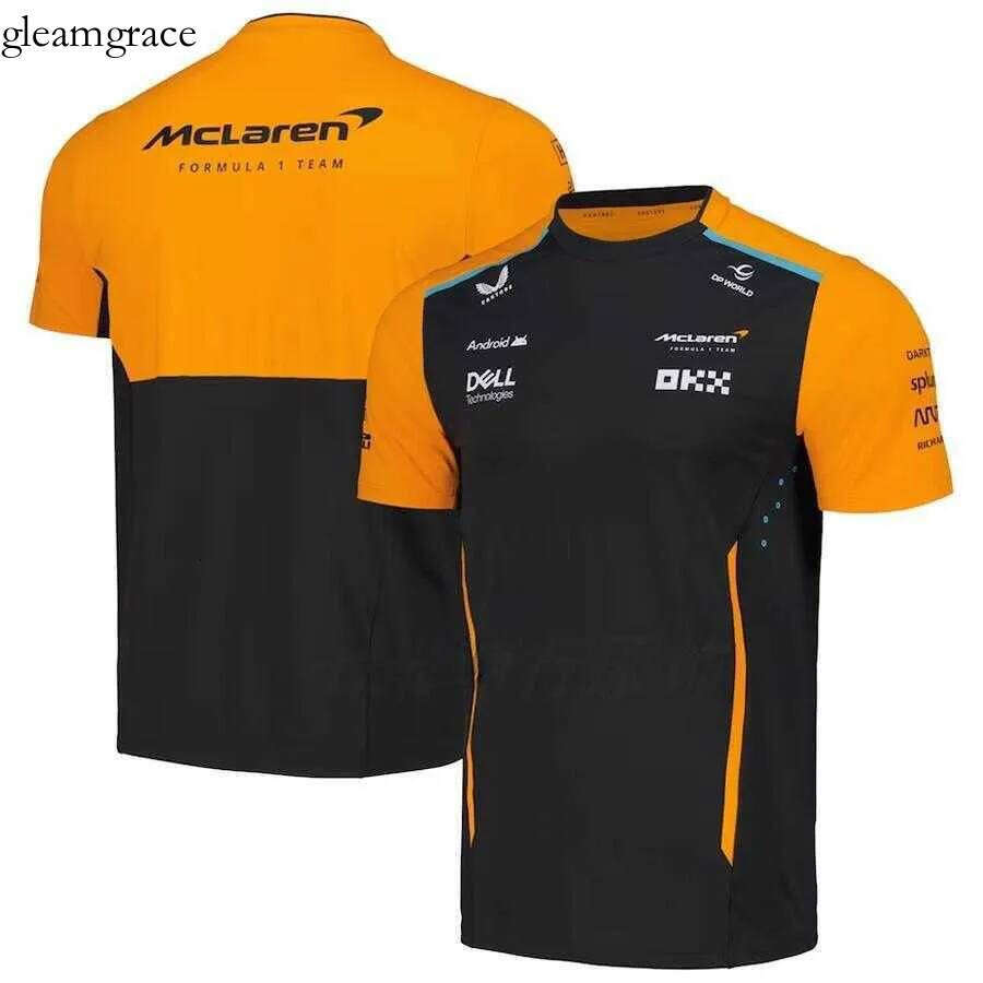 Mclaren F1 Racing Short-Sleeved T-Shirt, Go-Kart, Motorcycle Riding Suit, Breathable, Quick-Drying, Off-Road Football, Volleyball And Beach Clothing 651