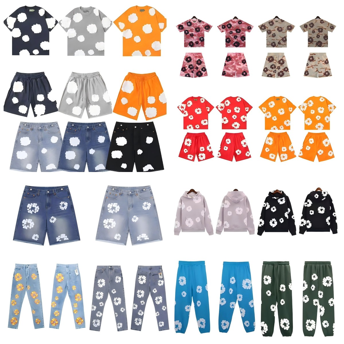 Designer men t tshirts Stacked Shorts Men Designer Jeans Pour Hommes tearshoodie Jean Summer Hole Short Pants Fashion Beggar Scraped Hip Hop