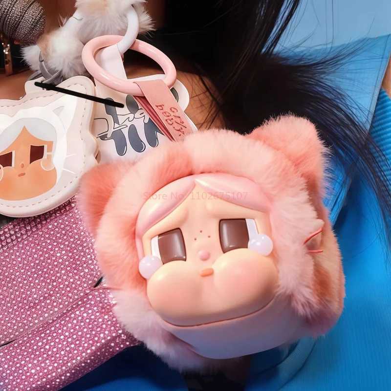 Genuine Crybaby Wild But Cutie Leopard Cat Series Vinyl Plush Blind Box Keychain Bag Pendant Cute Design Limited Edition Gift Y250624