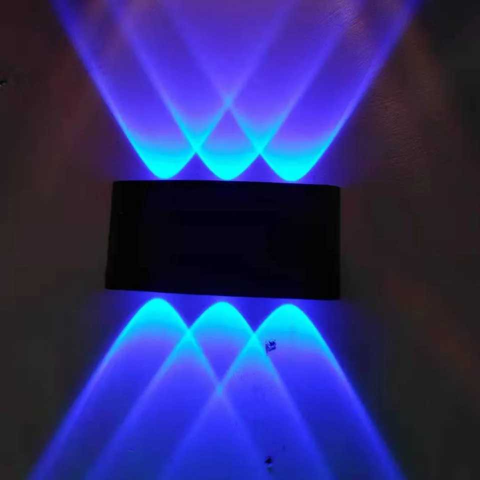 Tuya Smart RGB Waterproof Outdoor/indoor Wall Lamp WiFi App Control Compatible with Alexa Google Home Porch Light XJ250624