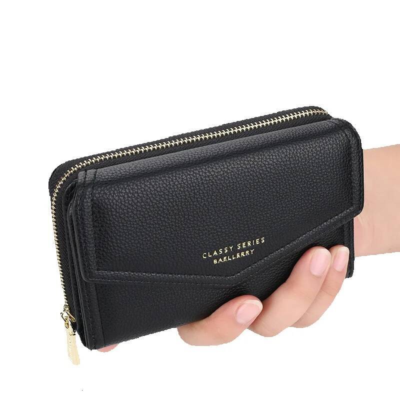 Free Shipping 2025 New Designer Bag Versatile New INS Style Cute Women's High-end Short Wallet With Multiple Card Slots Zipper Coin Purse Small C