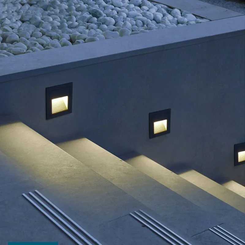 Sensor 5W Waterproof Wall Lamps IP65 Stairs Light Operated For Room Hallway Pathway Toilet Night Security AC110V 220VXJ250624