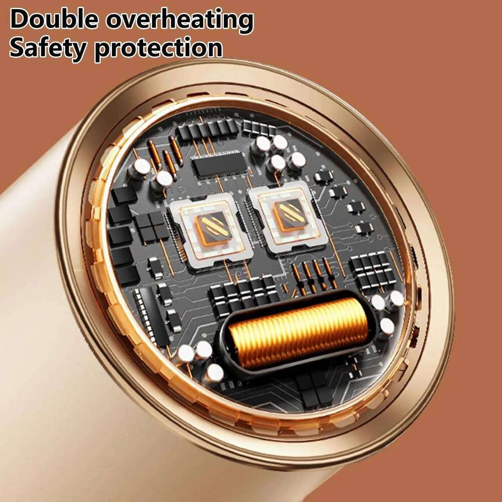 Hair Travel Size Blow Dryer Blower Temperature Control 1500W Noise-Reduction Professional Portable For Home Salon