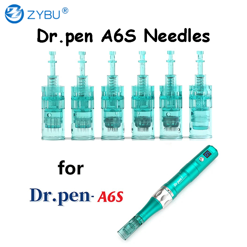 100 Pcs Bayonet Cartridge Needle for A6S Derma Microneedle Pen Dr.pen 11pin 16 pins 24 pin 36 42 Nano Tattoo Micro Needling 3D 5D Dermapen Replacement
