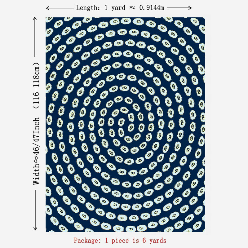 Traditional Java Wax Print Fabric -Saudi clothing Fabric- 100% cotton wax fabric, printing with oil, smooth and soft hand-feel, making clothes, headba