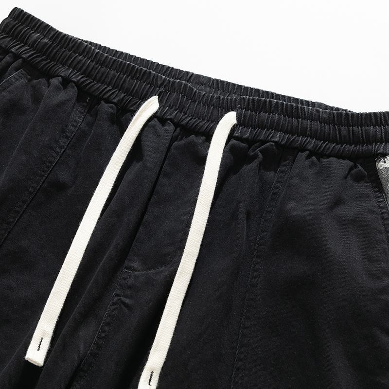 Loose sports casual pants for men, spring and autumn ankle-length sweatpants, pure cotton versatile large size, 2025 new