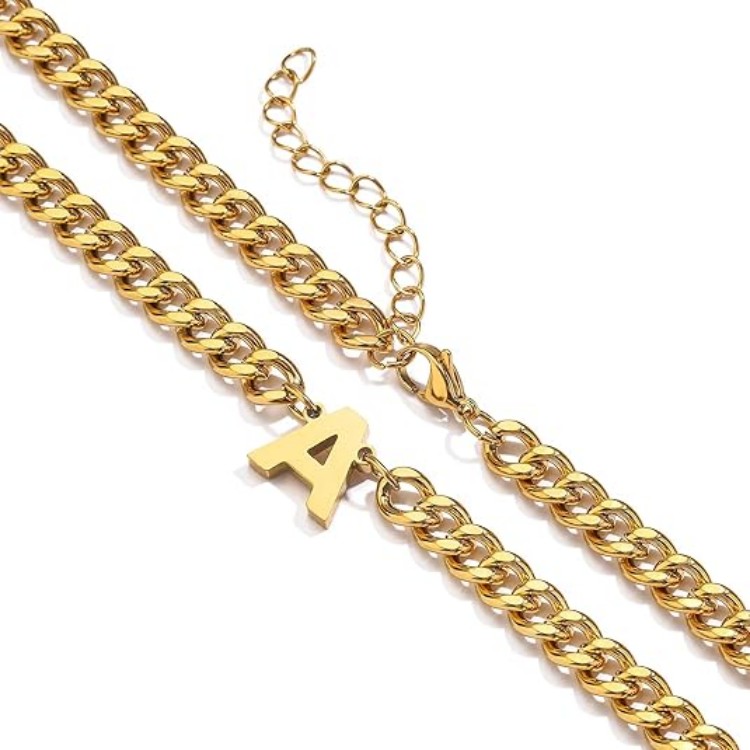 Versatile 6.5mm Customizable Nameplate Bracelet/Necklace Collection: Gender Neutral Fashion Accessory Crafted from Robust Material