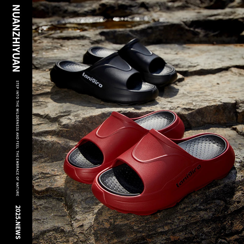 Men Antislip Summer Home Slippers Male EVA Soft Cozy Outdoor Beach Sandals Boys House Indoor Shoes Footwear 250624