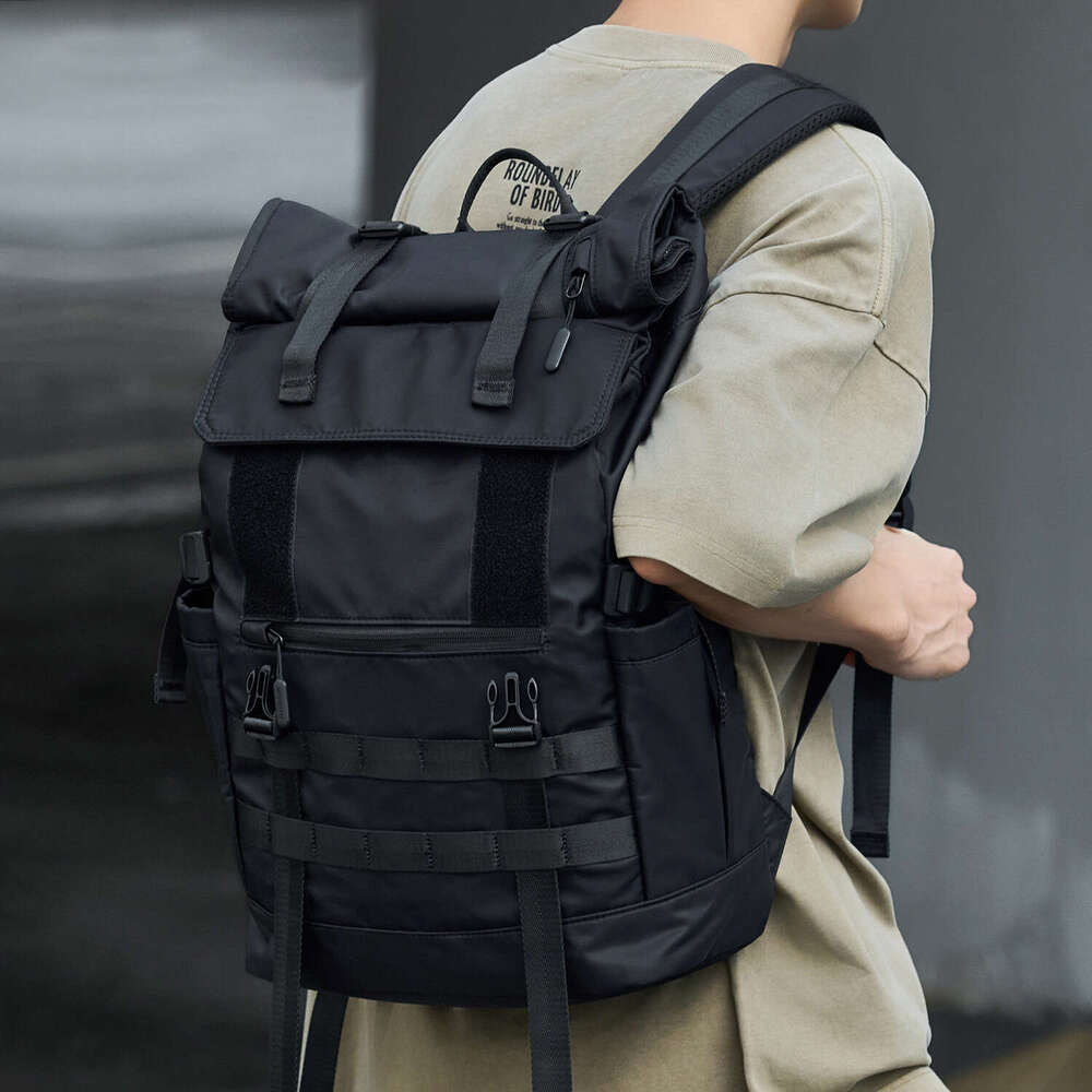 Large Capacity Men's Backpack Outdoor Travel Multifunctional College Student School Laptop Bag