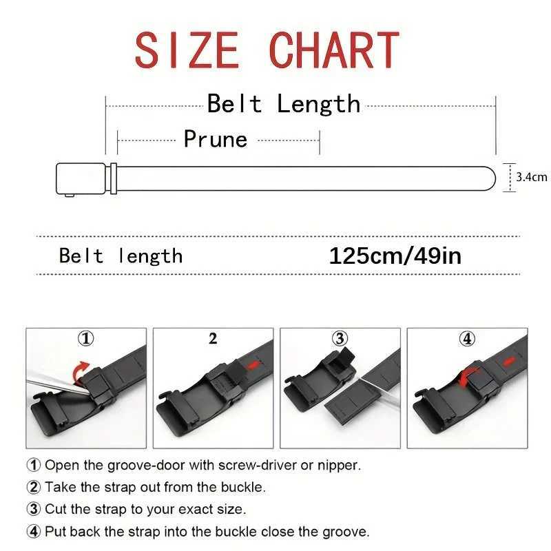 Mens Belt With Automatic Metal Buckle Outdoor Working Tactical Belt Toothless Automatic Buckle For Sports Canvas Belts W250625