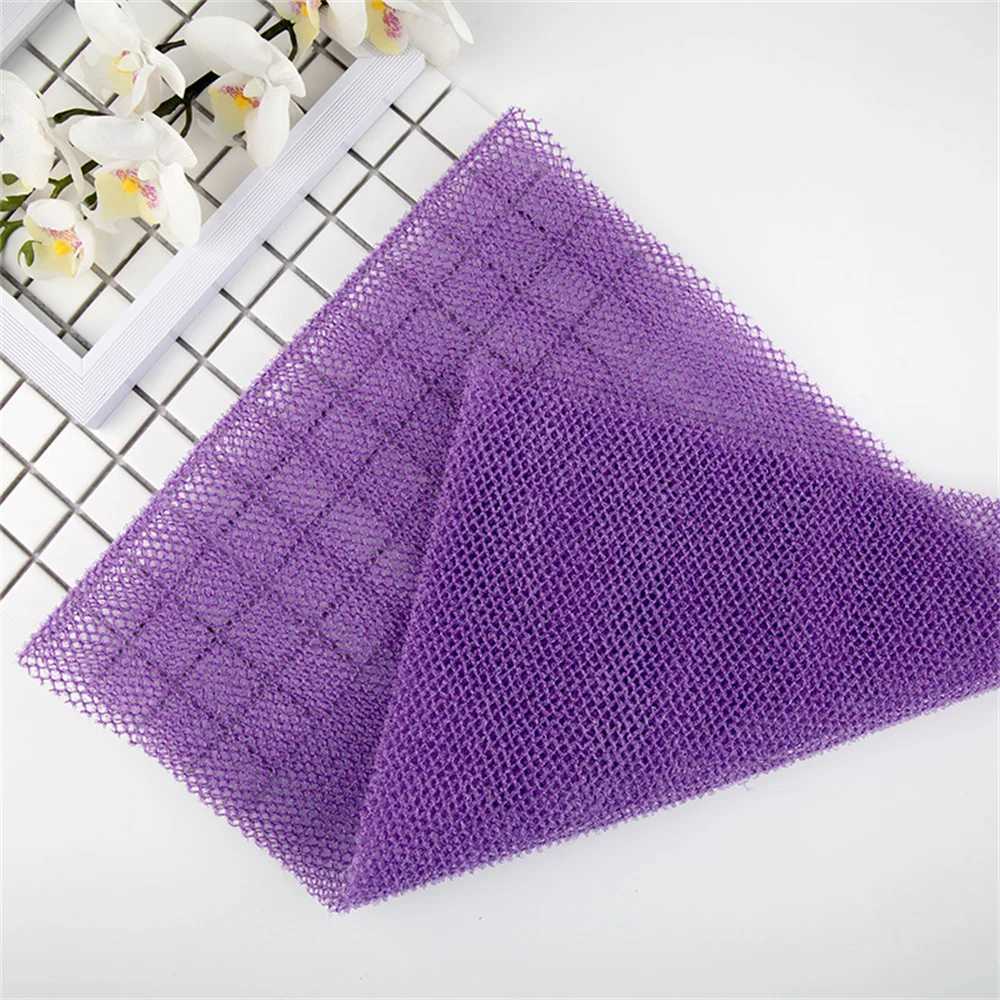African Net Sponge 31.5inch African Exfoliating Body Net Scrubbing Wash Net Washcloth Long Bathing Sponge Net Shower R250625