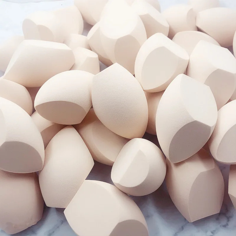 10pcs Large Makeup Sponge High Elastic Cosmetic Blender Puff Foundation Powder Cream Make Up Applicator Tool Wet Dry Dual Use 250625