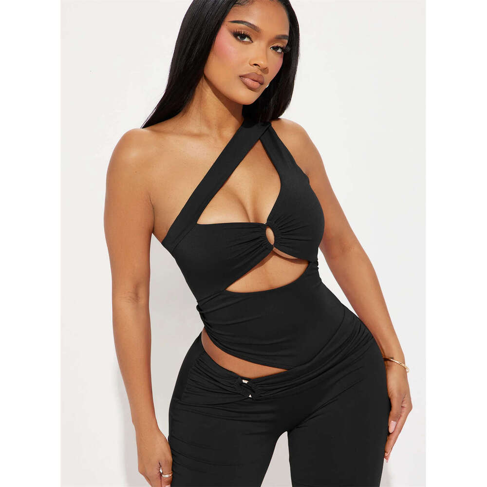 Summer New Women's Sexy Off-Shoulder Sleeveless Backless Tube Top Bodycon Jumpsuit B5