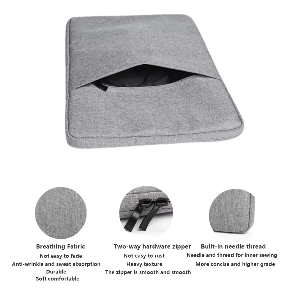 Laptop Bag Sleeve For 11 12 13.3 14 15.6 17.3 Inch Computer Case For Air 13 Case Dell Asus Waterproof Bag 250624