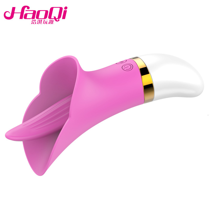 New Silicone Honey Vibrator Massager for Women, Self-pleasure Tongue Licking Vibrator, Adult Sex Toy