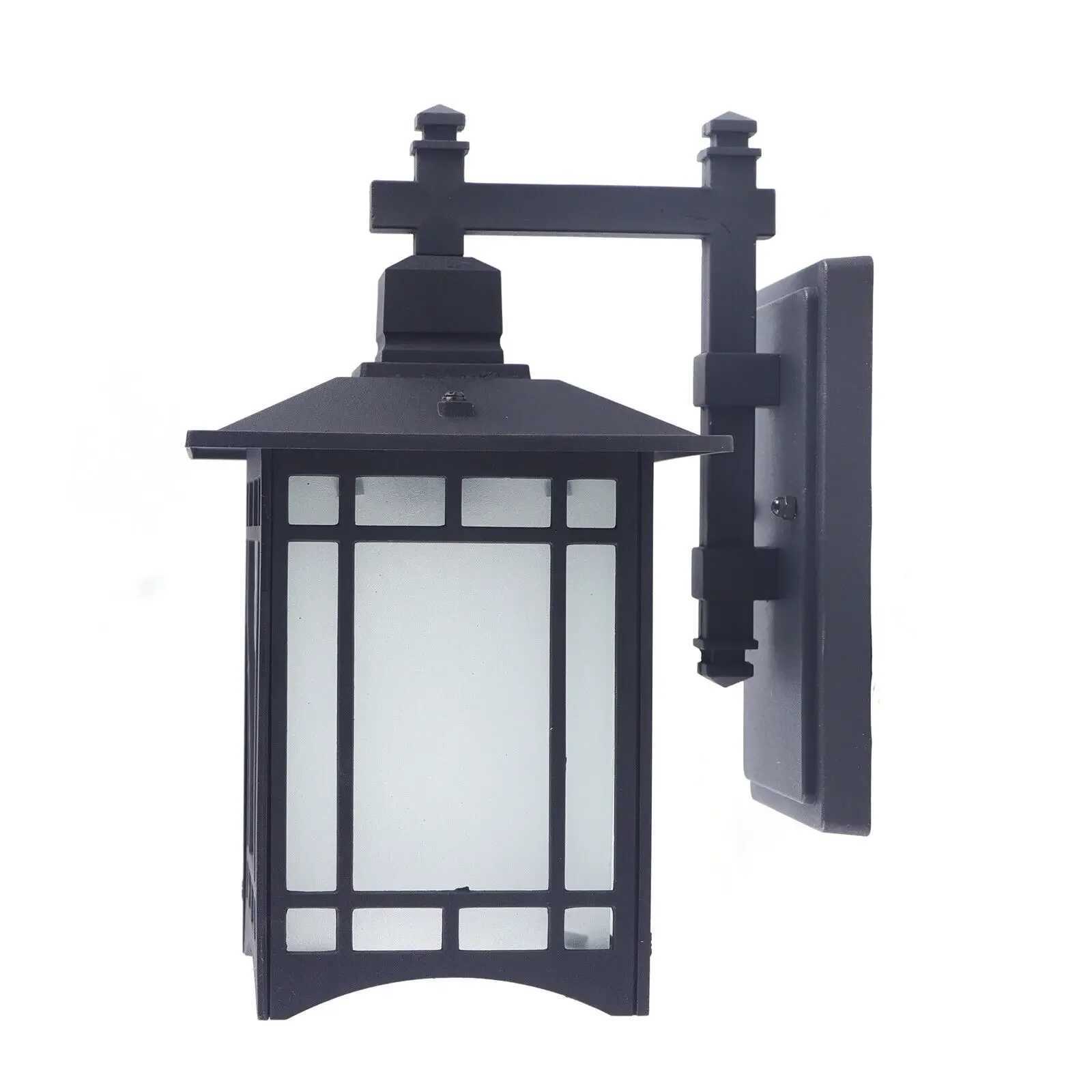 Retro Exterior Wall Light Wall Mount Shade Lantern Sconce for House Front Porch XJ250624