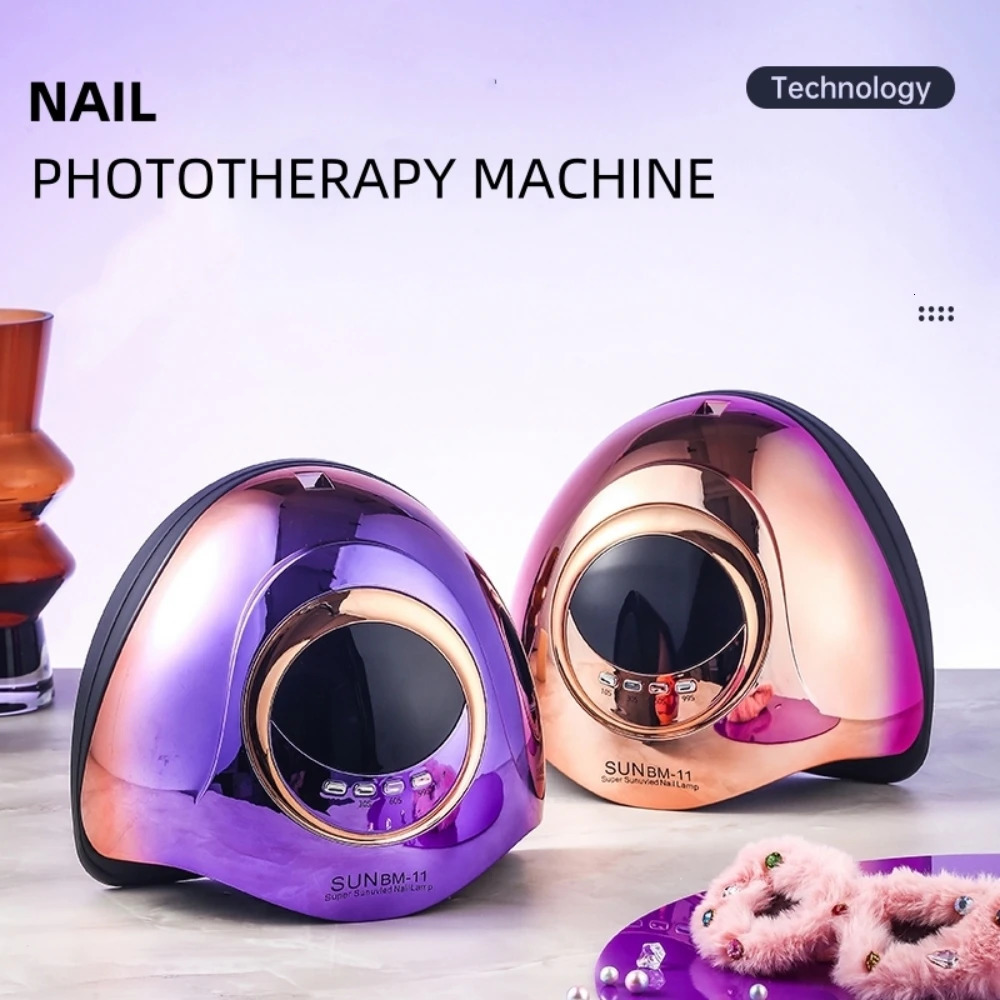 UV LED Nail Drying Lamp Professional UV Nail Art Dryer Light For Gel Nail 66 Beads Fast Curing Gel Polish Lamp 250625