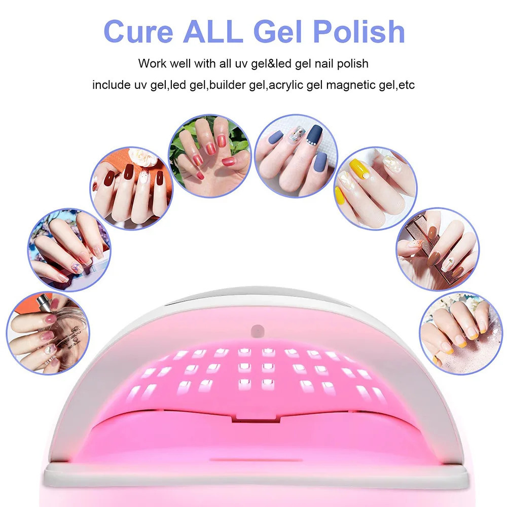 SUN X20 MAX UV LED Nail Lamp Professional Nail Drying Lamp for Manicure 72 LEDs Gel Polish Drying Machine with Auto Infrared 250625