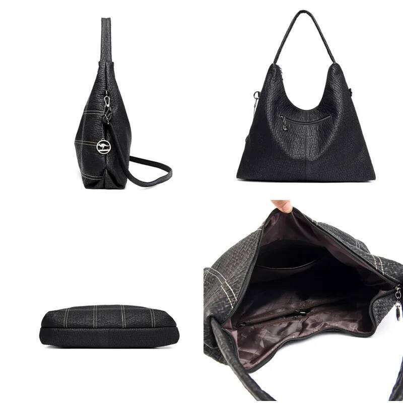 2025 Large Capacity Tote Bag Brand Designer Handbag Sac A Main High Quality Soft Leather Women Shoulder Crossbody Bags