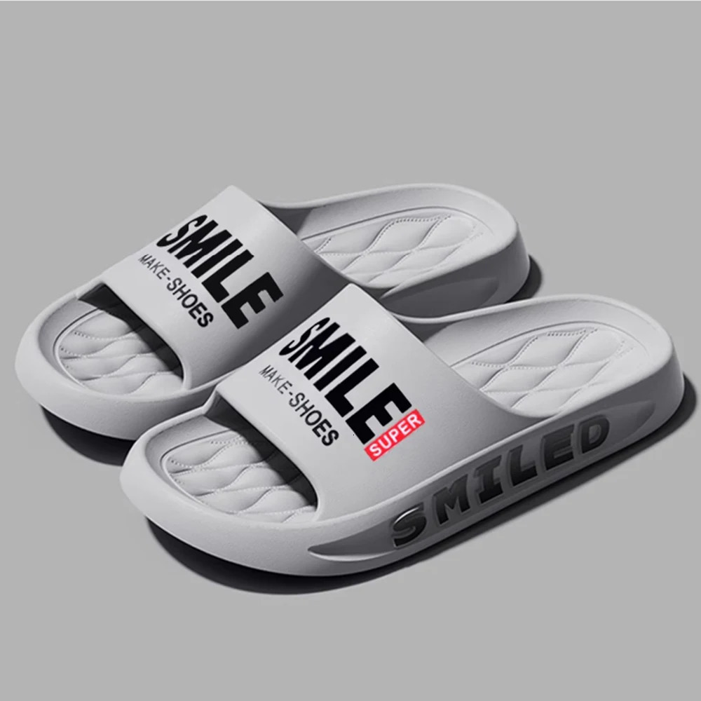 ZHIDA Summer Men Slippers Outdoor Wear Beach Sports Sandals Home Bathing Cool EVA Outsole Slides Soft Thick Sole Sandals 250624