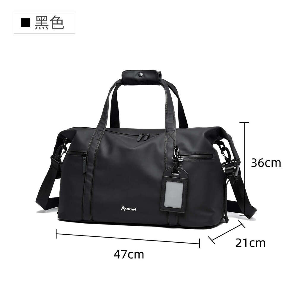MOYYI Large Capacity Handheld Business Duffel Travel Backpack Carry-On Men's Bag