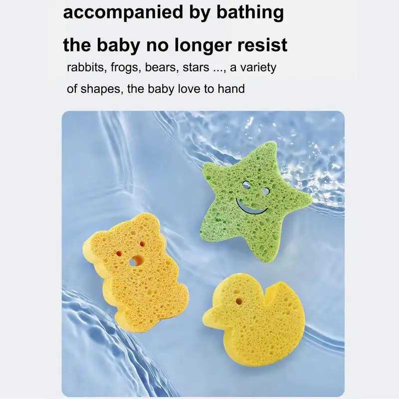 rens Bath Sponge Sponges Body Wash Bathing Cute Frosted Wood Pulp Baby Bath Brush Rubbing Towel for Home R250625