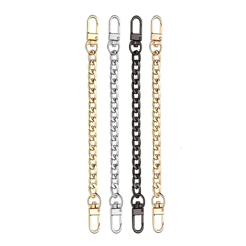 Chain Bag Strap Accessories 20cm Extension Metal Solid Color DIY Durable Gold Silver Black Belts 250624