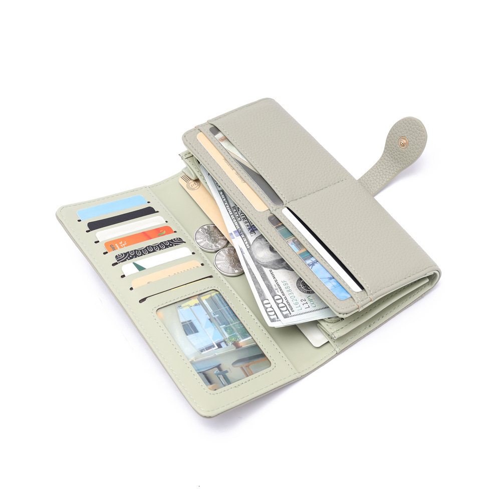 Designer Wallet Wallet Women Unisex Everyday Use Modern Classic Faux Leather Leather Wallet Mini Snap White ID Window Multiple Card Slots Coin Purse S