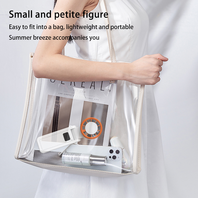 Portable handheld home mini outdoor m15 folding ice pack fan