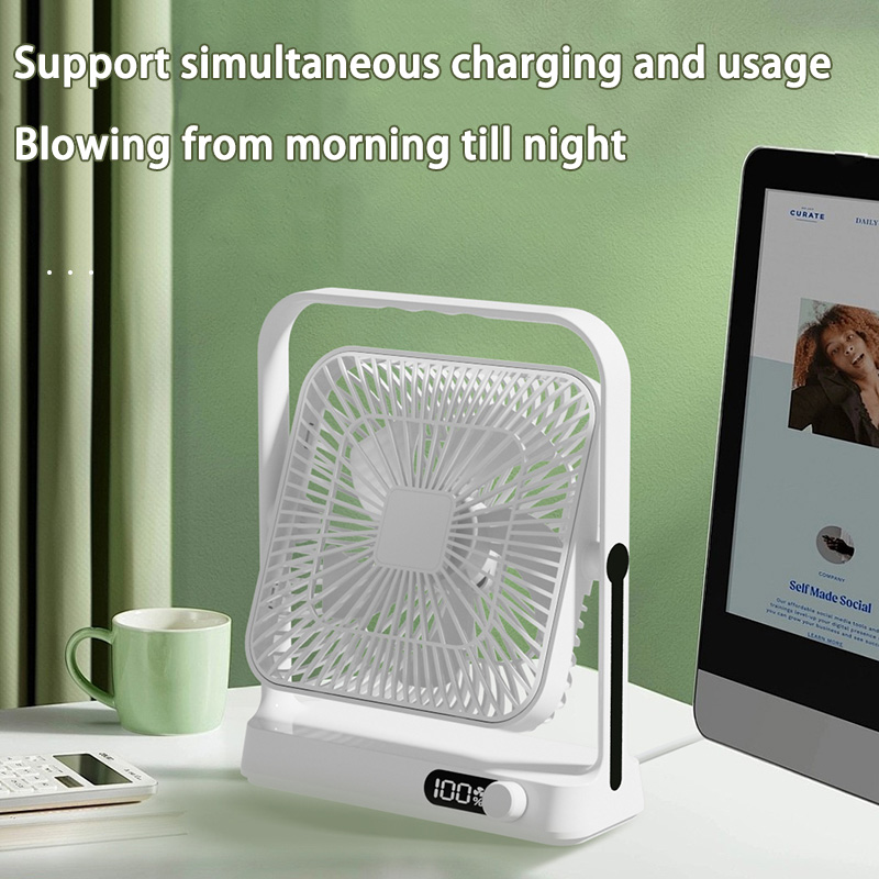 Portable handheld home mini outdoor office school m10 desktop fan