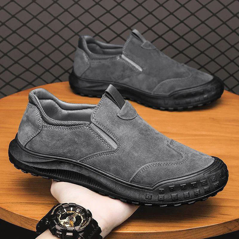 Mens Loafer Shoes Breathable Comfy Non-slip Slip On Shoes Mens Walking Shoes Spring And SummeFashionable Mens Shoes 250624