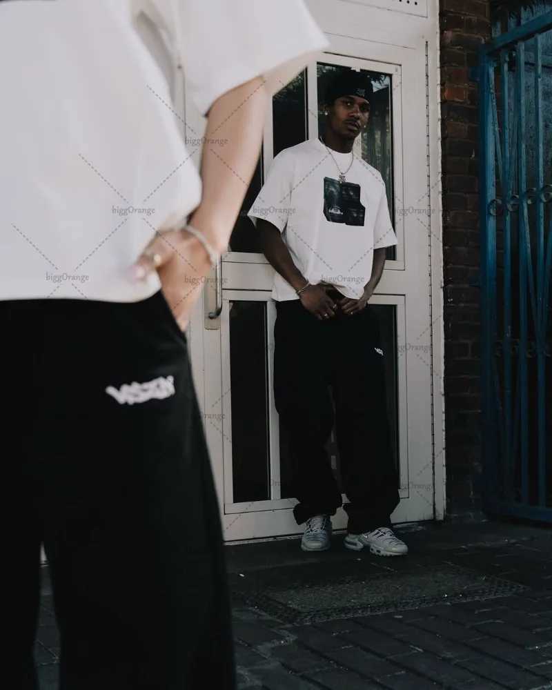 2025 High Street Retro Streetwear Jogger Men Trendy Brand Harajuku Sweatpants Y2K Hip Hop Casual Drawstring Wide Leg Pants Women X250625