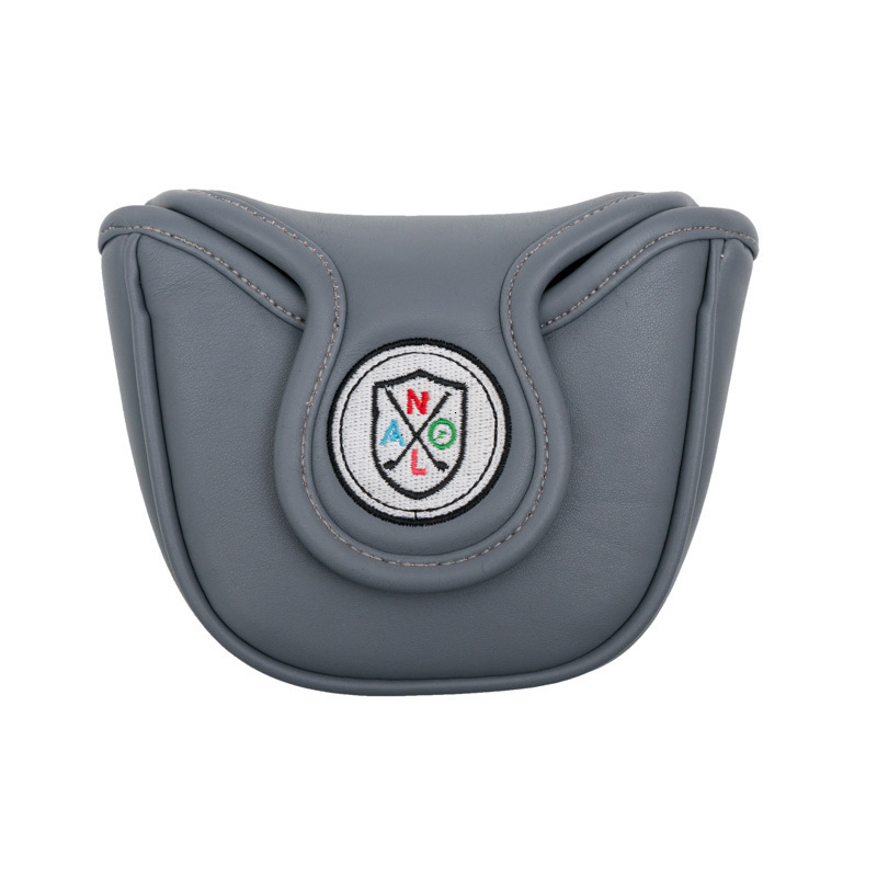 Golf Club Head Covers Half Round Putter Covers Square Club Head Covers Magnetic Closure PU Waterproof Club Head Protectors 250314