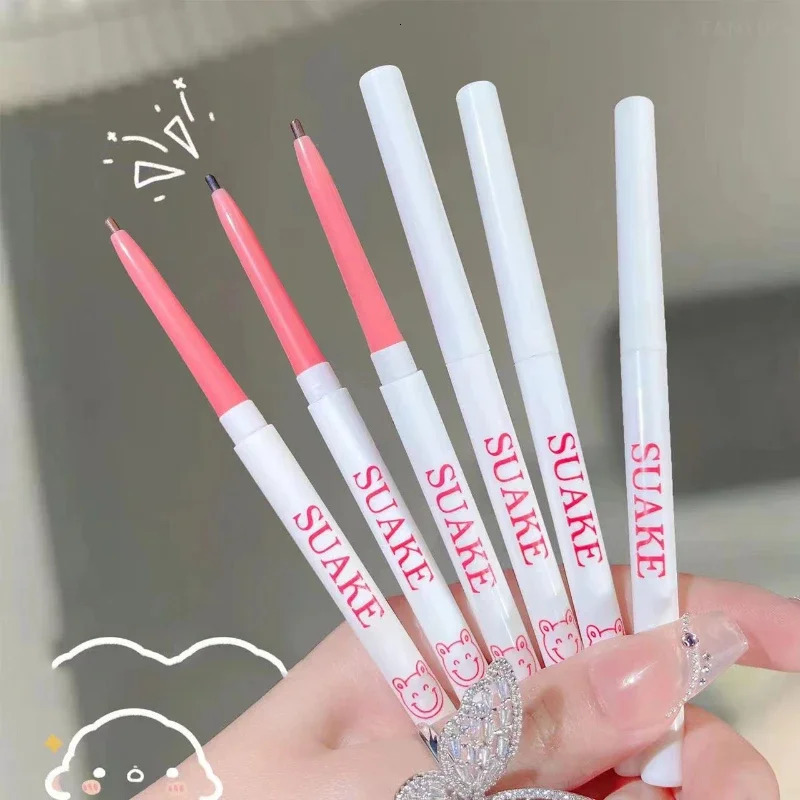 1pcs Beauty Eyeliner Pencil Eyeliner Gel Pen Waterproof Long Lasting Silkworm Pen Black Brown Eyeliner for Beginners Eye Makeup 250625