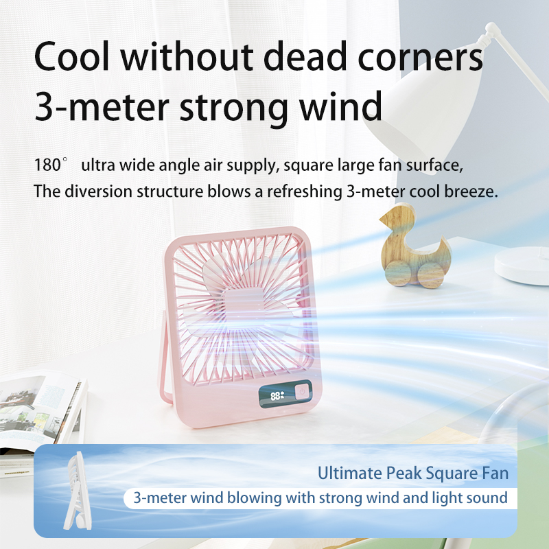 Portable handheld outdoor office desktop fan for school and home use Q3 desktop fan