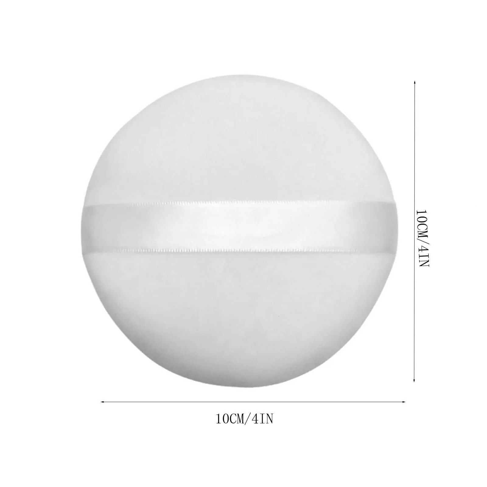 3pcs Professional Round Shape Facial Face Body Powder Foundation Puff Portable Soft Cosmetic Puff Makeup Foundation Sponge Lot 250625