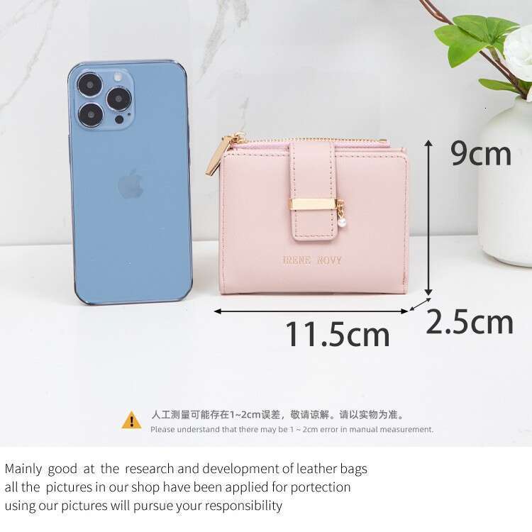 New Short INS Women Korean Version 80% off Female Student Coin Purse Card Holder Wallet