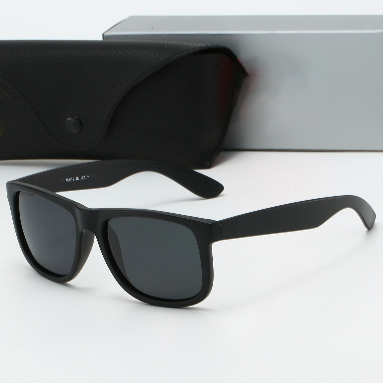 Designer Sunglasses For Mens Womens High Quality Fashion UV400 Glasses Square Large Framed Classic Justin Eyewear Sun Glasses