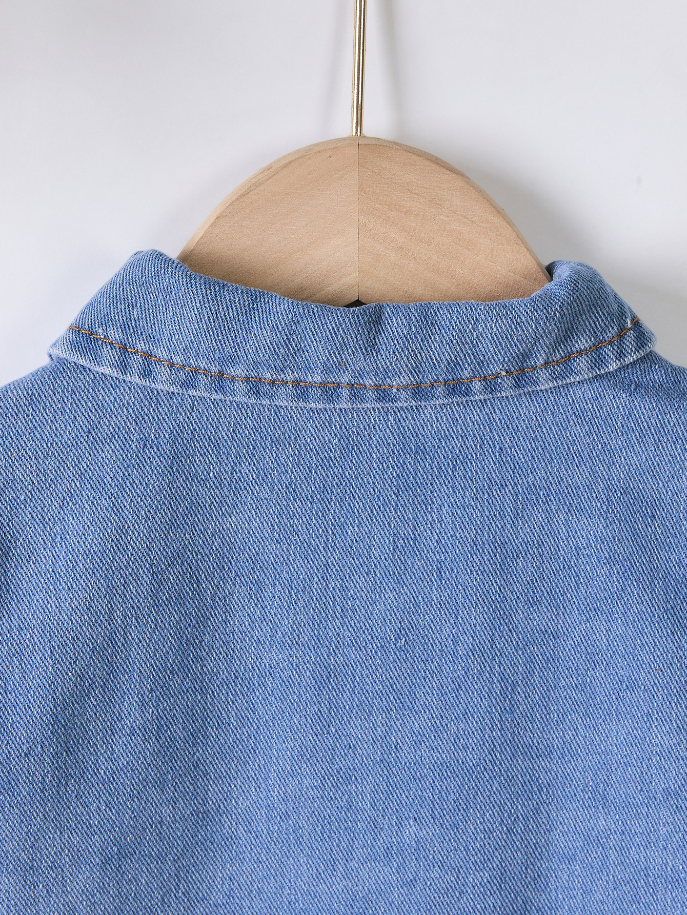 Children's Spring-Autumn Denim Outfit - Long-Sleeve Jacket with Jeans Pants Set