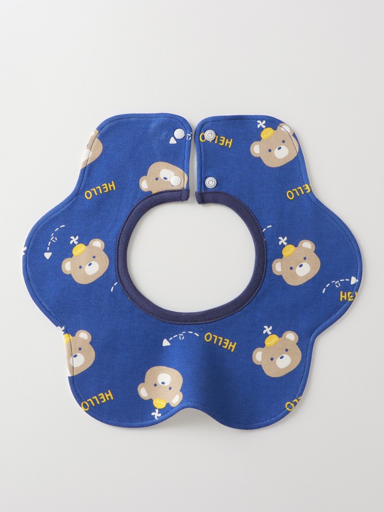 Customized Cotton Newborn Printed Bibs Boys Girls Drooling Pockets Baby Drooling Towels