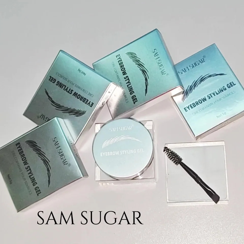 Natural Long-Lasting Eyebrow Gel Waterproof Clear Wax Brow Dye Tattoo Brown Styling Eyebrow Eyeliner for Eyes 250625