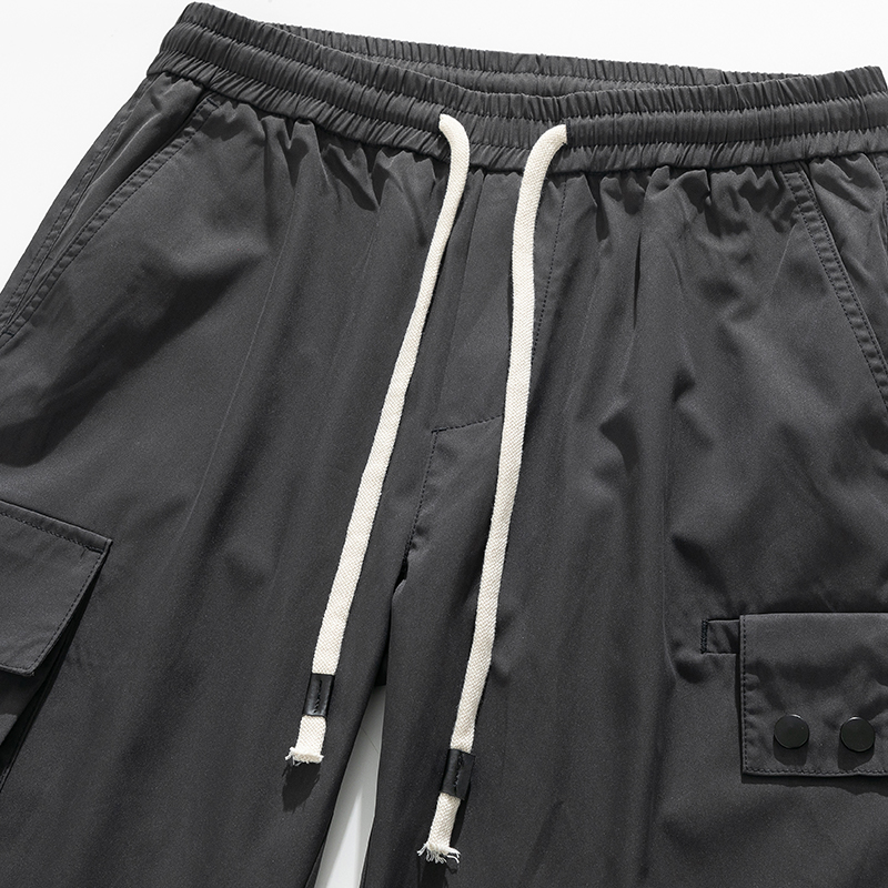 Men's workwear trousers loose-fitting sports pants for spring and summer 2025 new large size