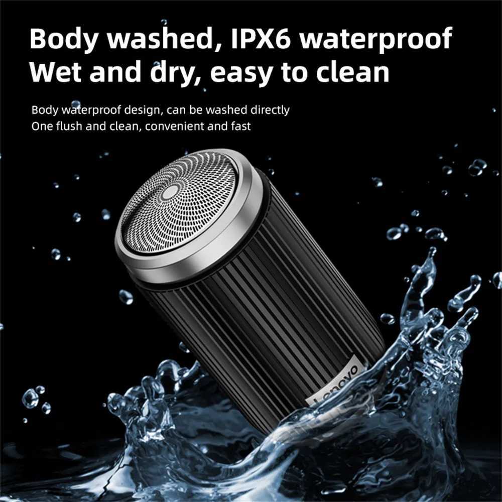 Rechargeable Waterproof Electric Shaver Razor For Men With Nose And Sideburn Trimmers And Face Cleaning Brush - Achieve A Smooth W250625